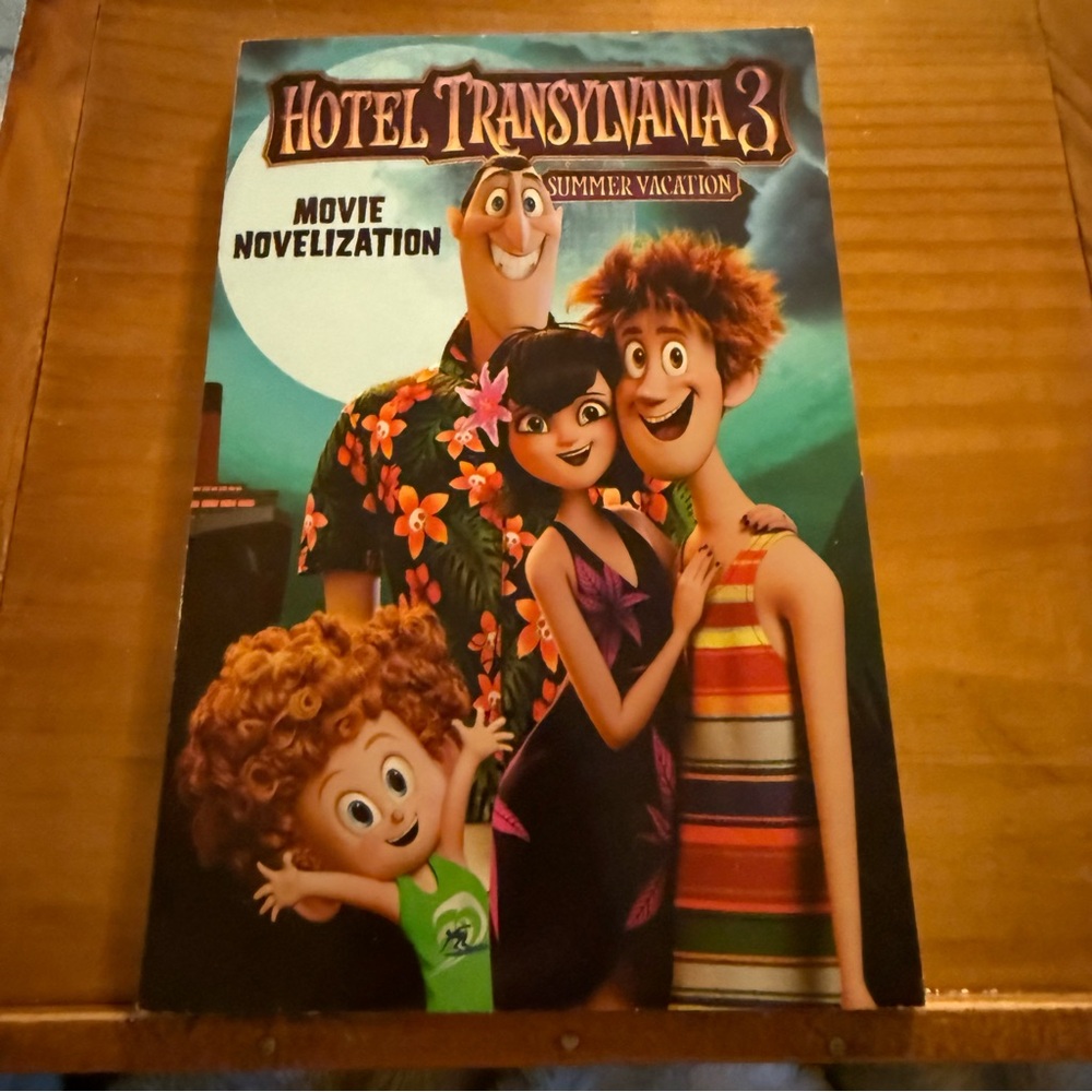 Hotel Transylvania 3 Summer Vacation Movie Novelization Children’s Chapter Book